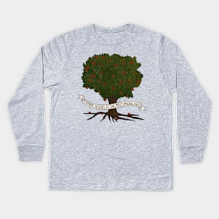 I’m sending pictures of the most amazing trees Kids Long Sleeve T-Shirt